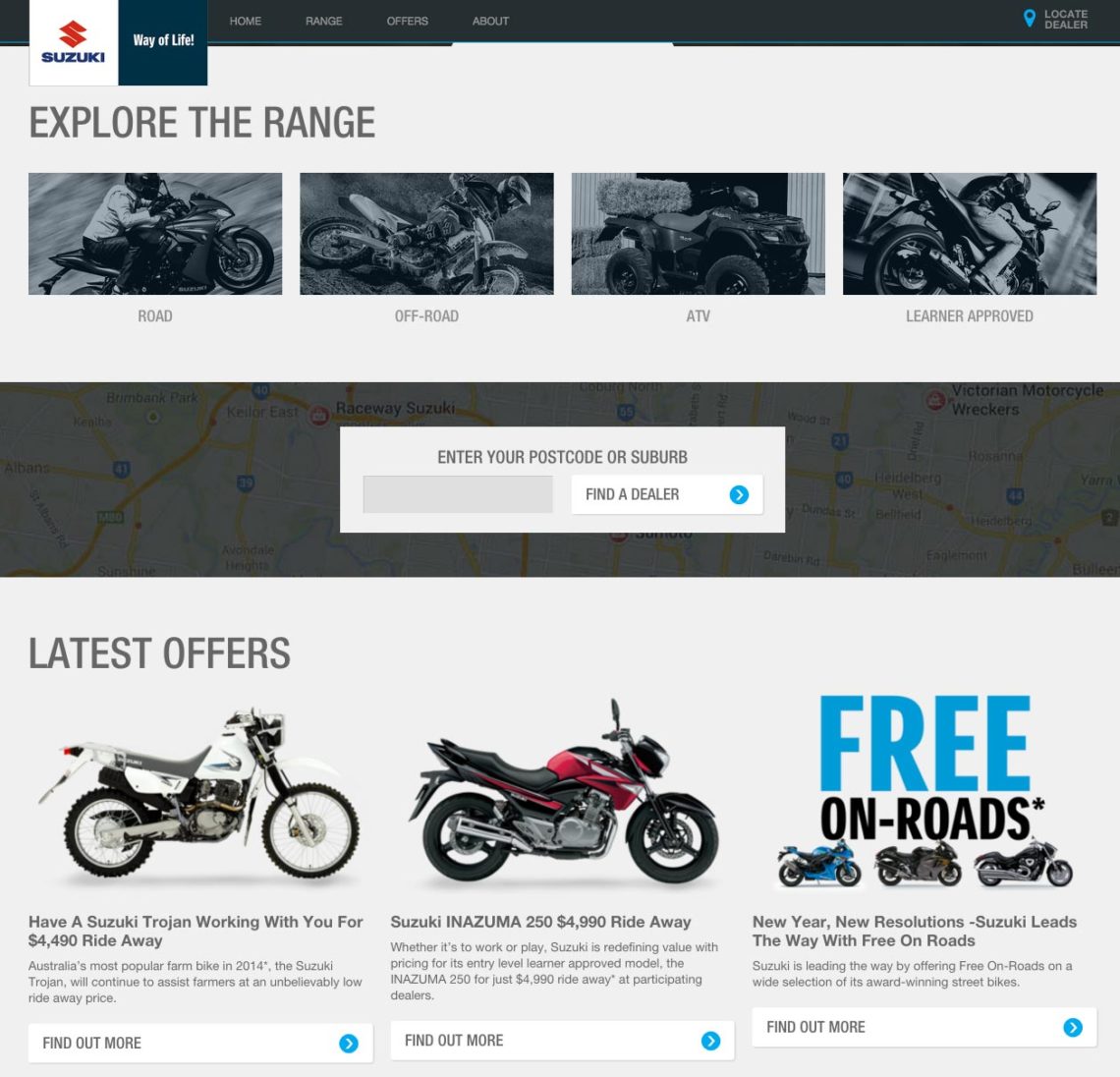 Suzuki Motorcycles Australia New Website | MCNews