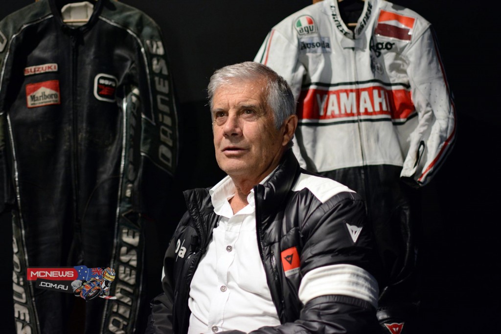 Agostini and Lucchinelli on Dainese | MCNews