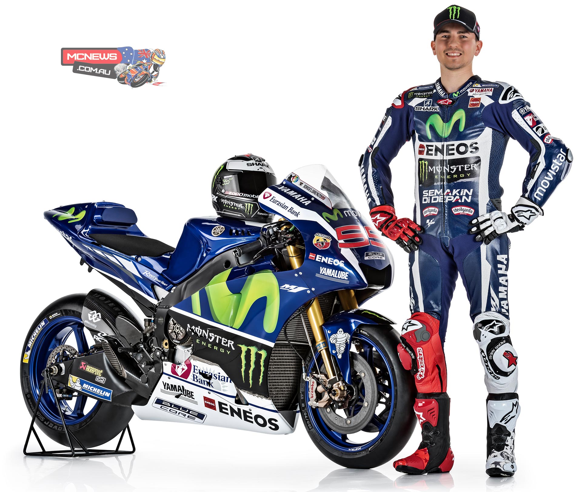 Jorge Lorenzo | 2016 MotoGP Livery | MCNews