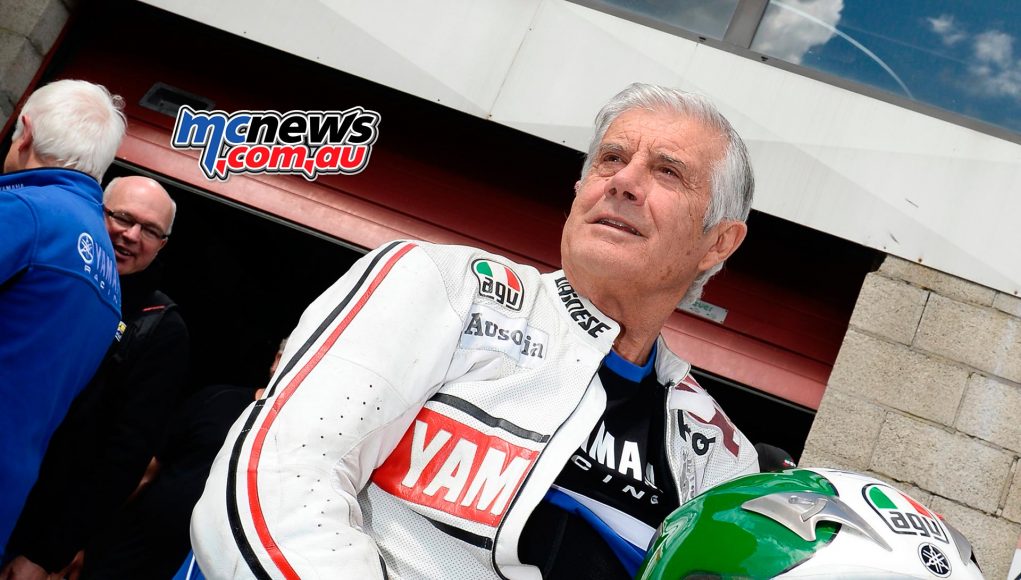 Giacomo Agostini at 2018 Island Classic! With MVs! | MCNews.com.au