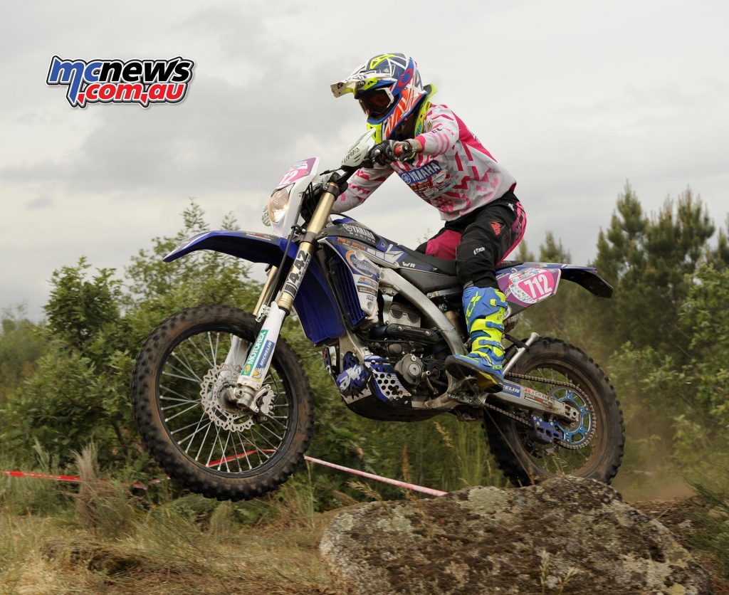 Jessica Gardiner dominated in Portugal on here WR250F Yamaha - Image by Robert Pairan