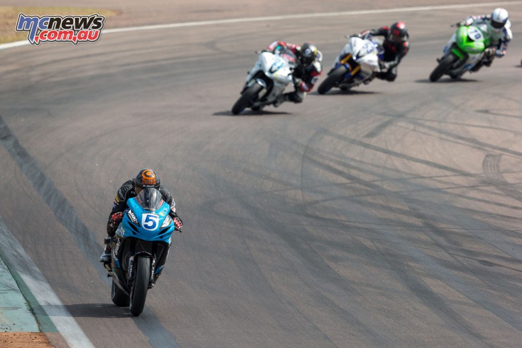 Ted Collins in Supersport Race 2