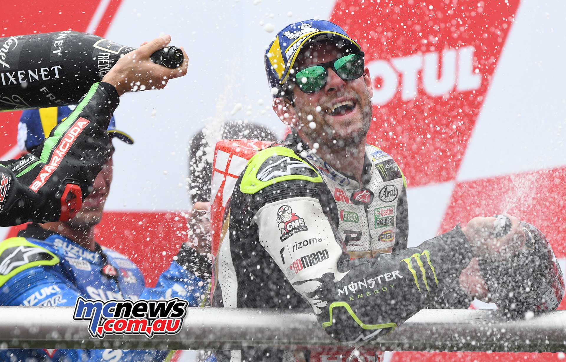 MotoGP – Cal Crutchlow vence corrida atribulada na Argentina