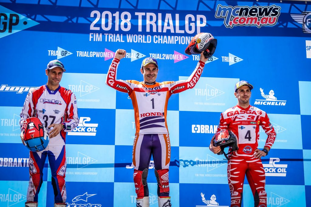 TrialGP of Andorra 2018 - Podium