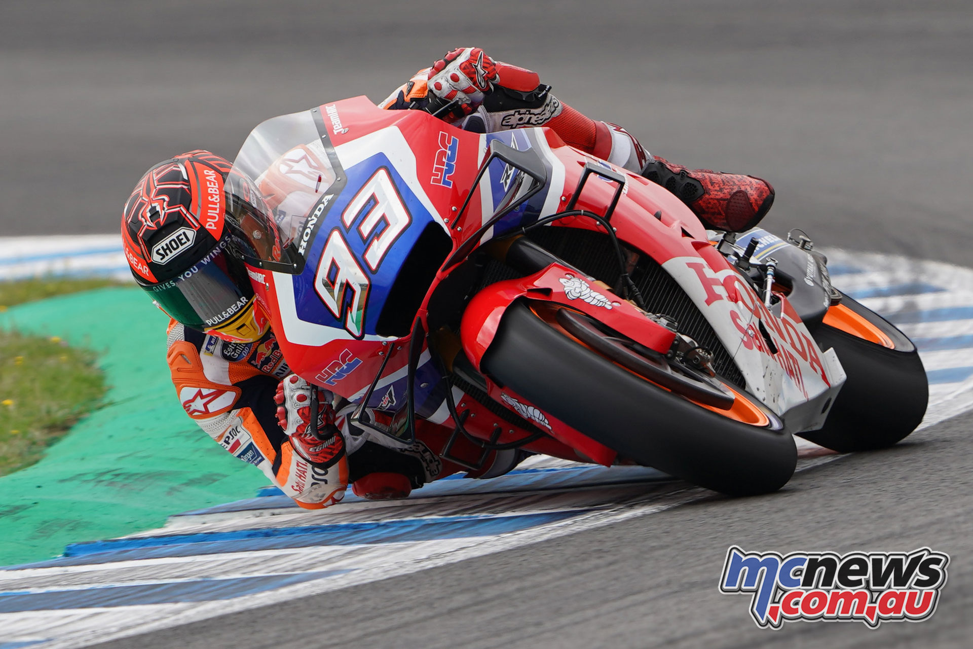 MotoGP Jerez Test Marquez on Bradls bike