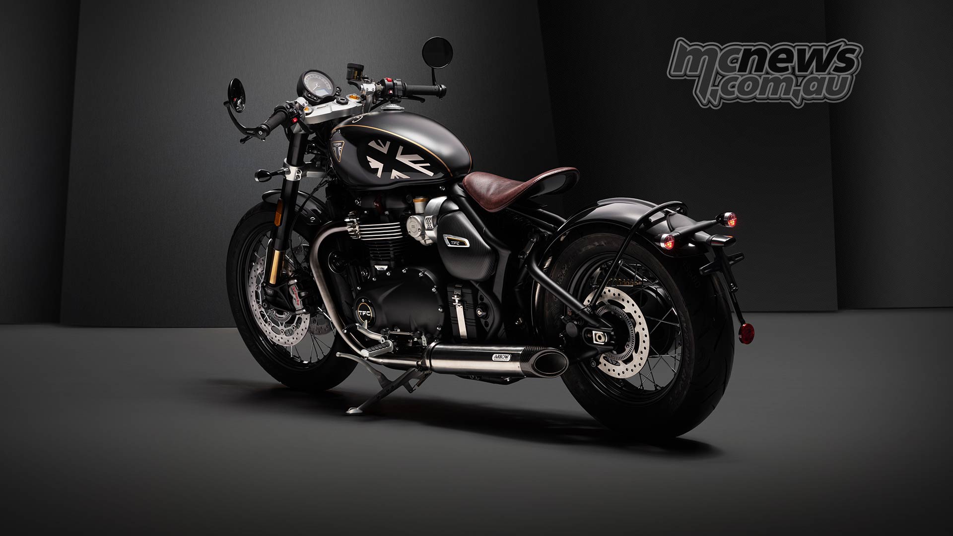 Triumph Bobber Tfc More Than Just Window Dressing Mcnews
