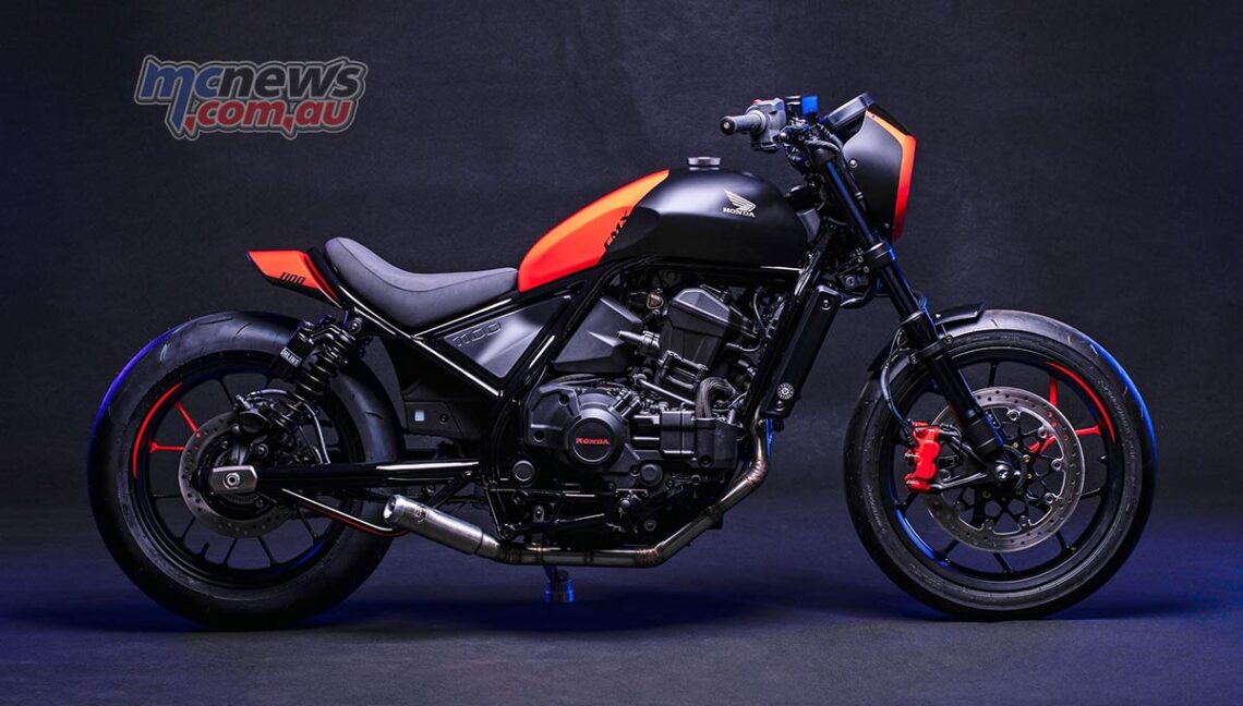 A pair of Honda CMX1100 Customs with distinctly different focuses | MCNews