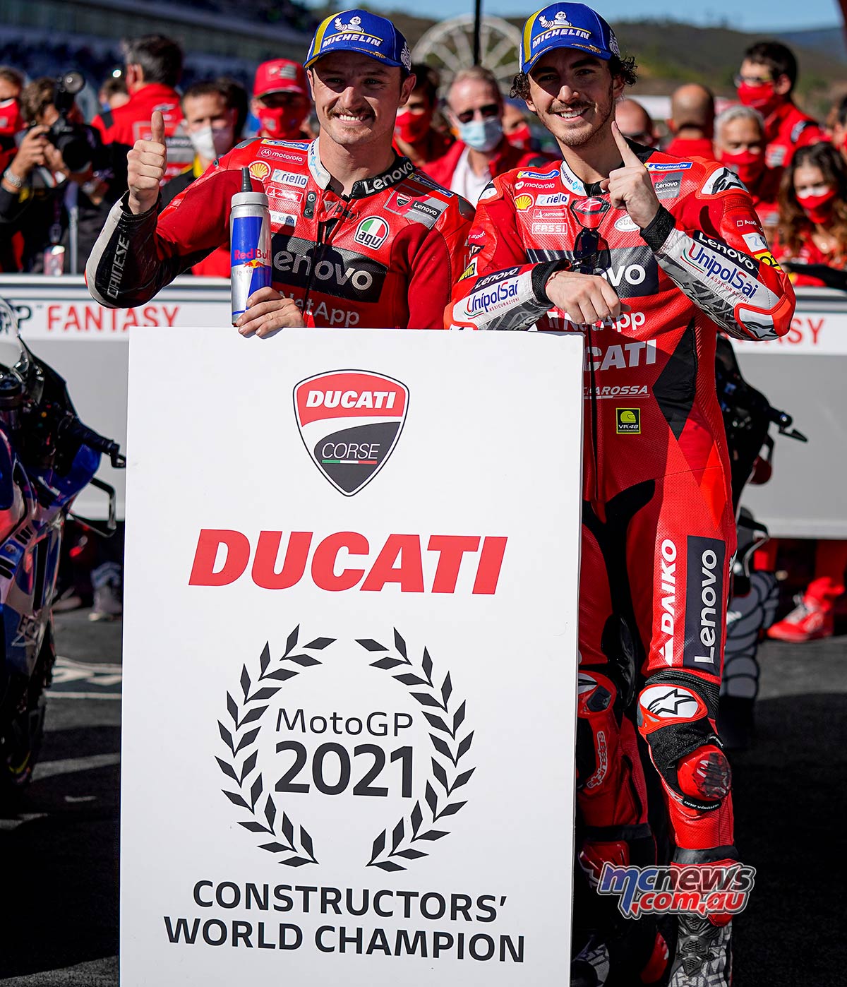 Ducati win MotoGP Constructors' World Championship MCNews