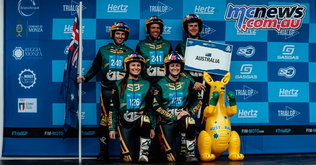 Australia raced to 10th and fifth in the World Championship and Women's classes
