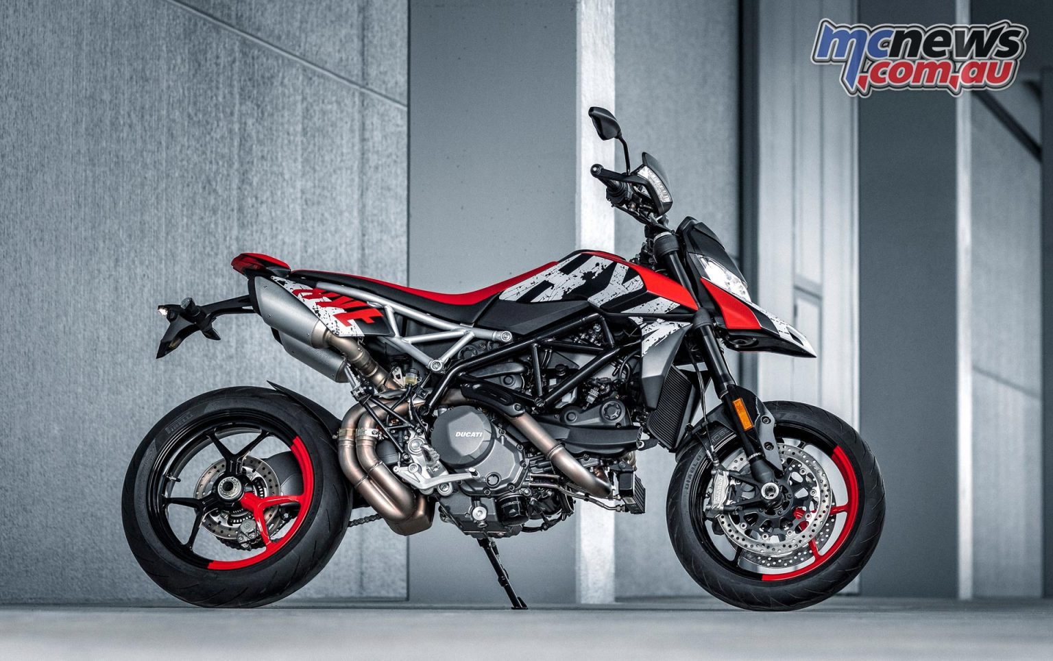 New Graffiti Livery Evo for 2024 Ducati Hypermotard 950 RVE MCNews