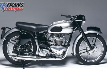 The T100C was one of the finest sporting motorcycles available in 1953
