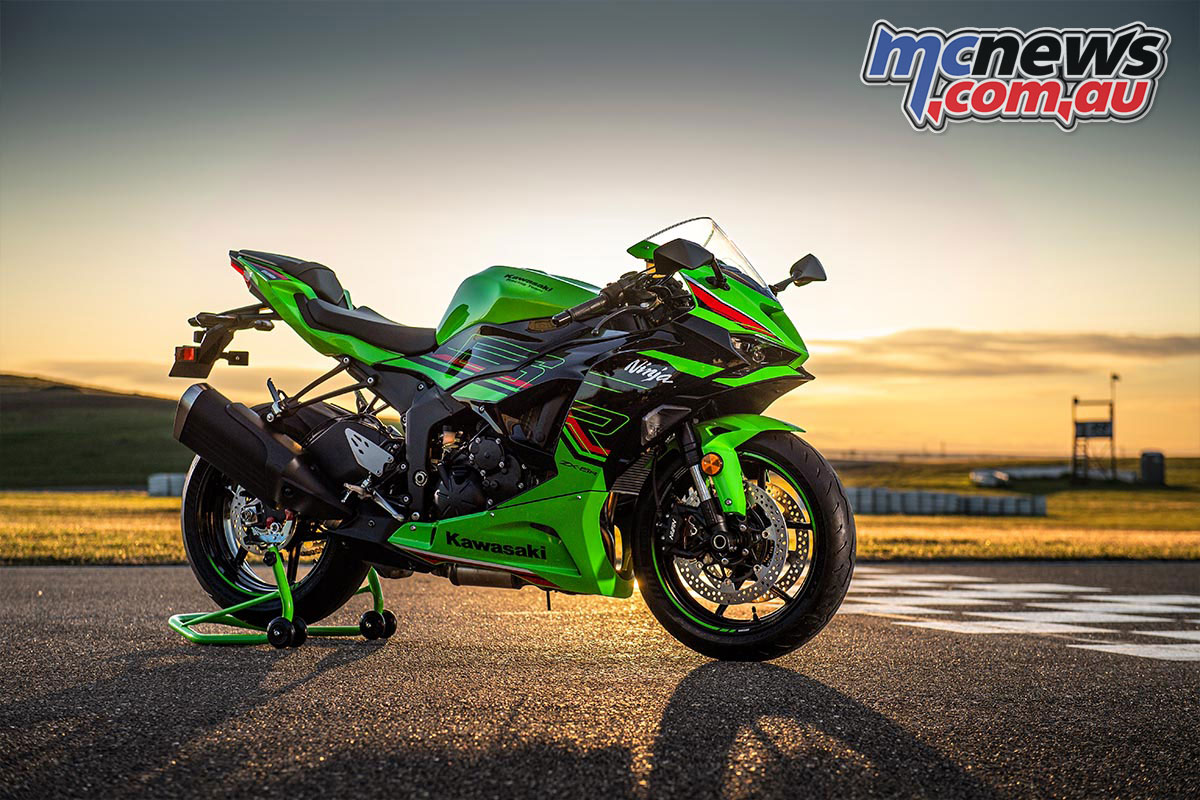 Restyled 127 horsepower Kawasaki Ninja ZX6R for 2024 MCNews