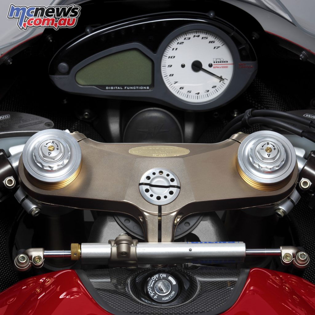 Each MV Agusta F4 1000 Tamburini came with a numbered plaque