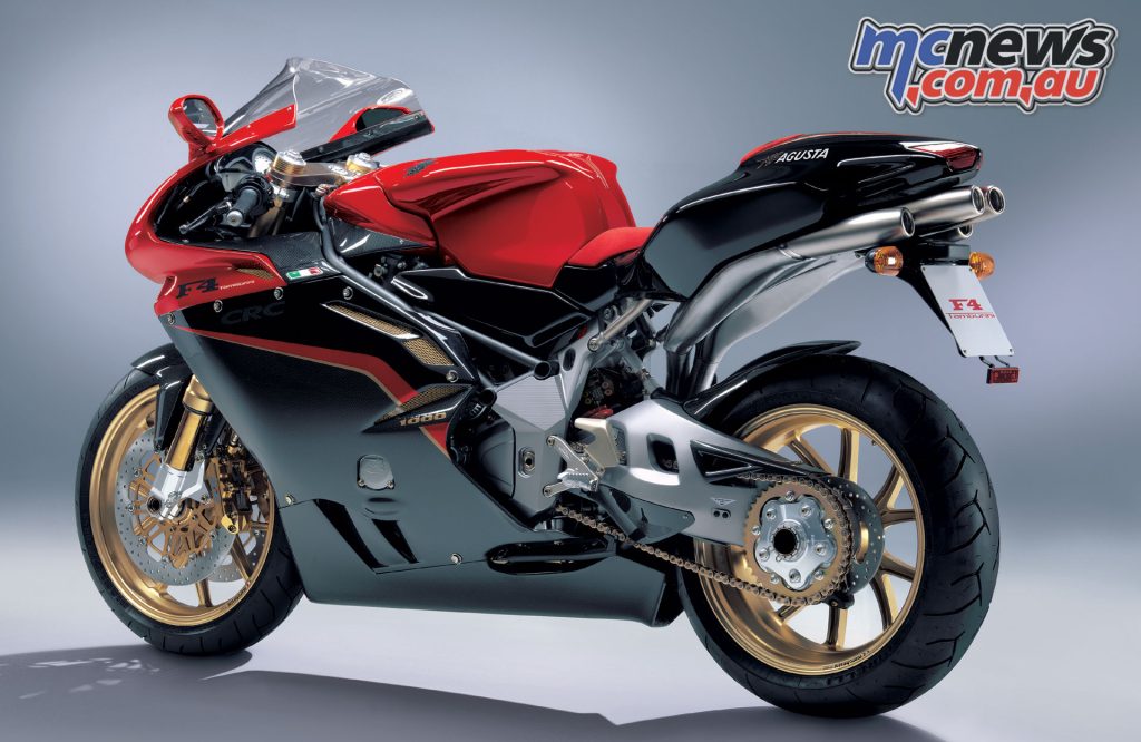 The MV Agusta F4 1000 Tamburini was arguably one of the most beautifiul motorcycles of all time