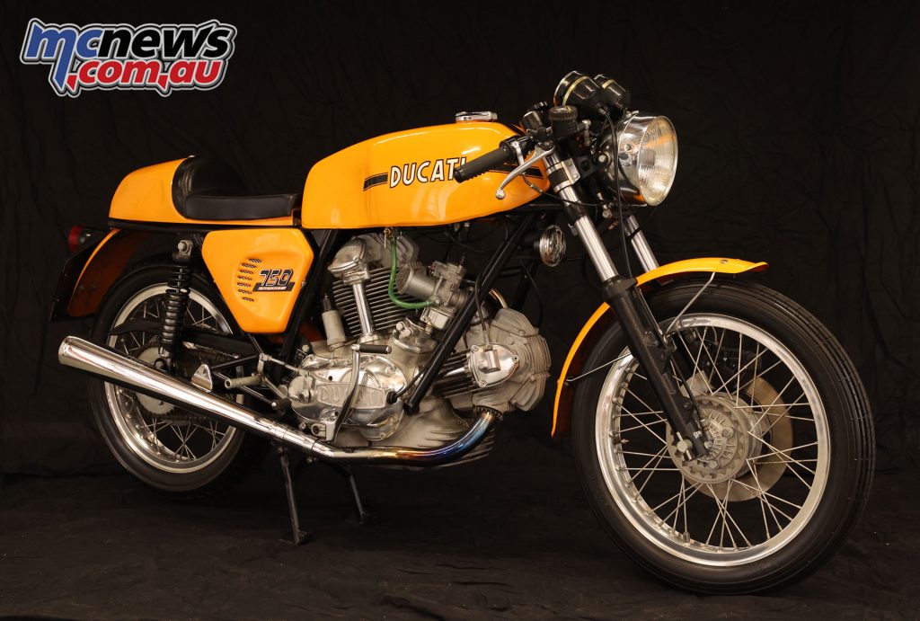 This 1974 Ducati 750 Sport is completely original and unmodified.