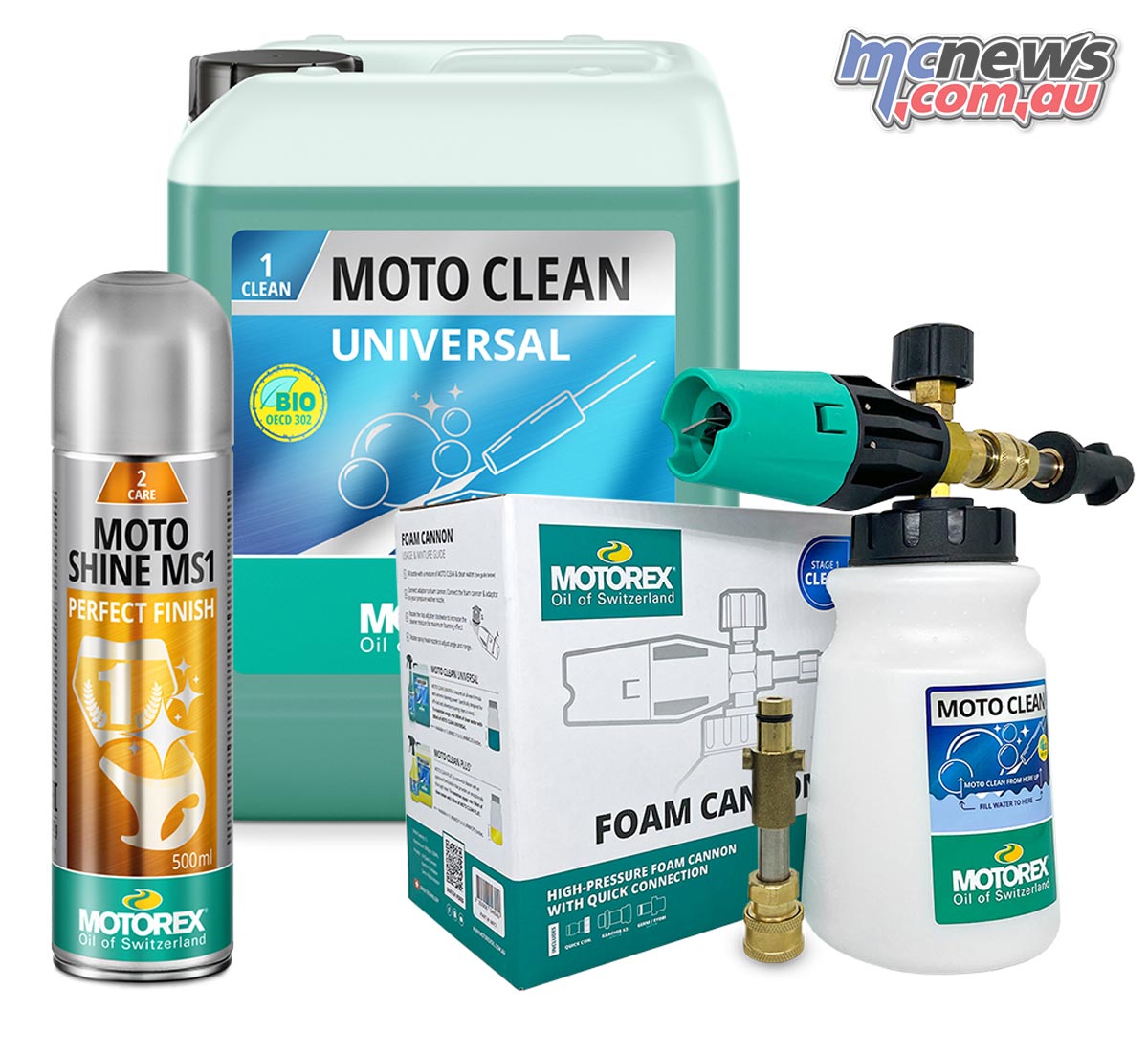 Motorex Moto Cleaning Kit - Motorcycle Cleaning Kit