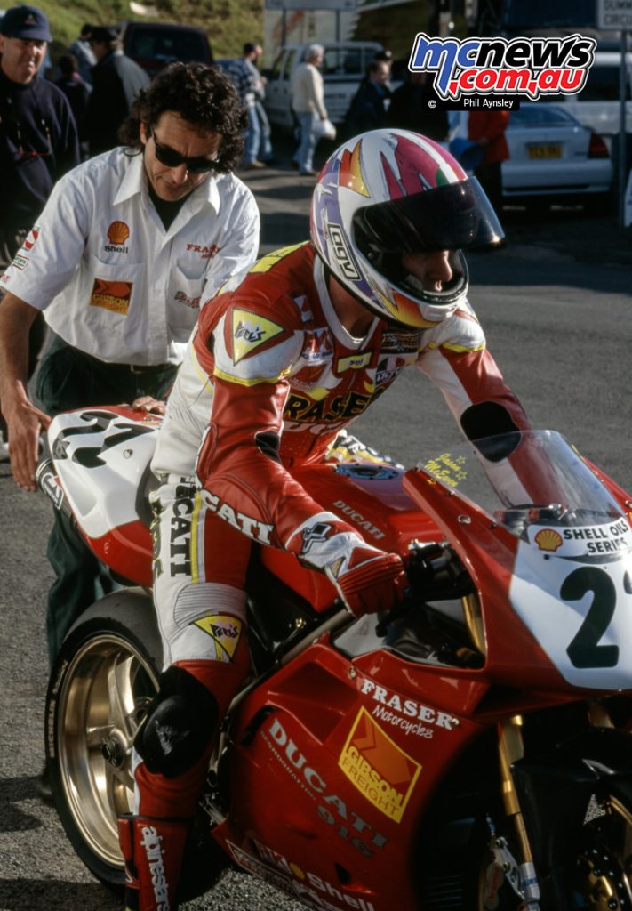 Jason McEwen/Ducati 955 Corsa