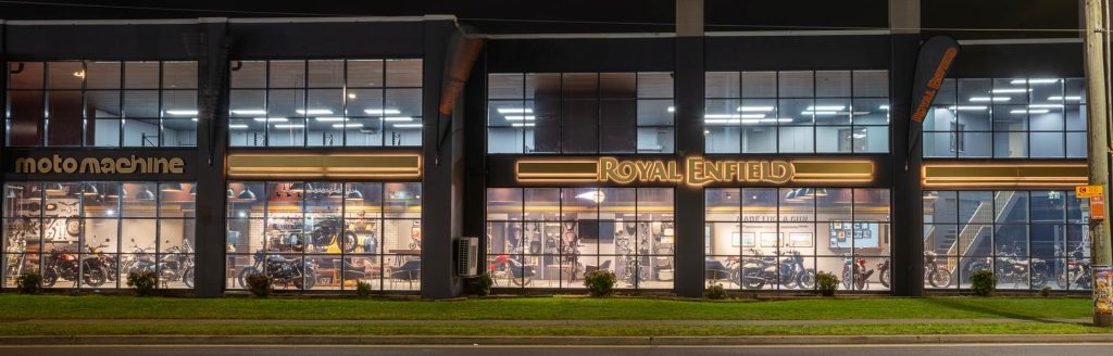 Royal Enfield has just opened its new flagship store in Sydney, Moto Machine, located at Unit 1, 10 James Ruse Drive, Clyde. 