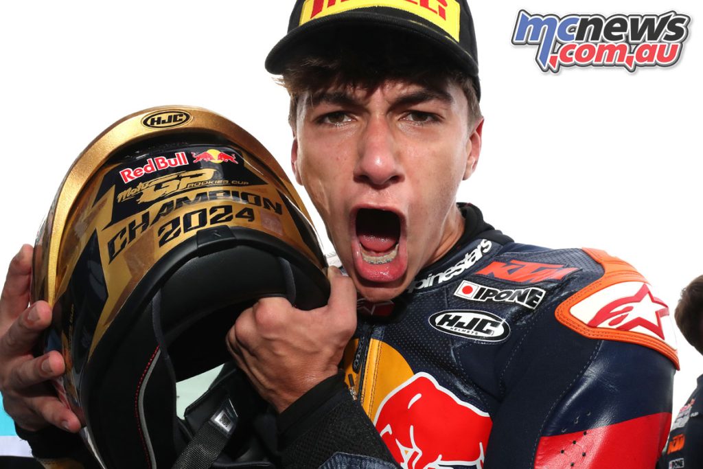 Alvaro Carpe crowned 2024 Red Bull MotoGP Rookies Cup Champion