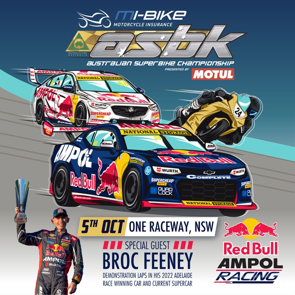 Broc Feeney & Red Bull Ampol Racing set sights on One Raceway ASBK