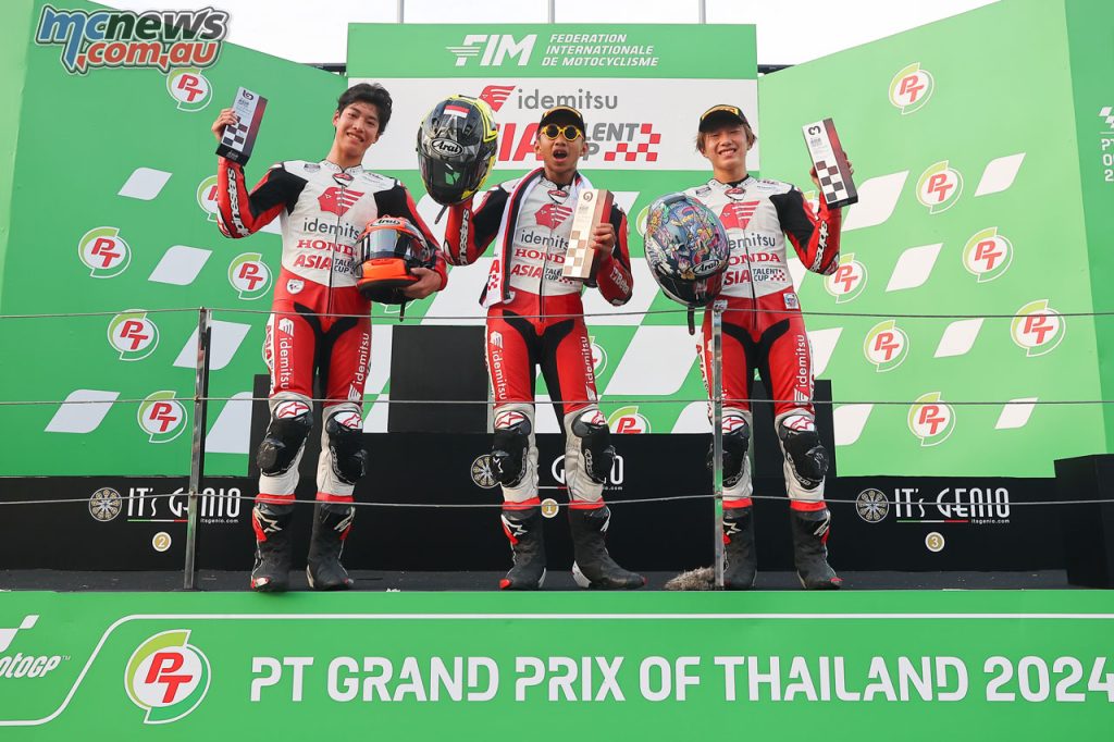 Race 1 Podium