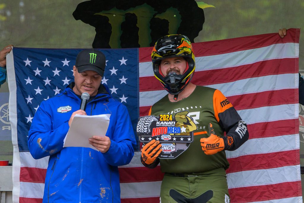 John Romanyak Jr. was honored as the AMSOIL Moto Hero in his home state of Ohio - Image by Ken Hill