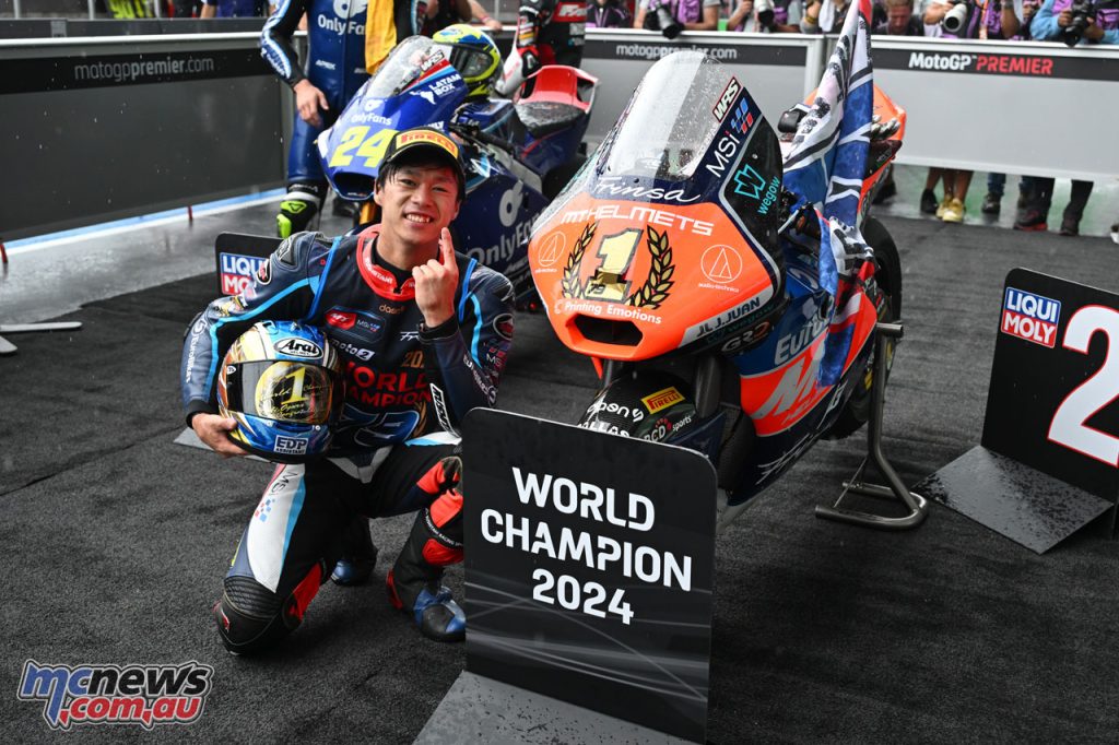 Ai Ogura - 2024 Moto2 World Champion