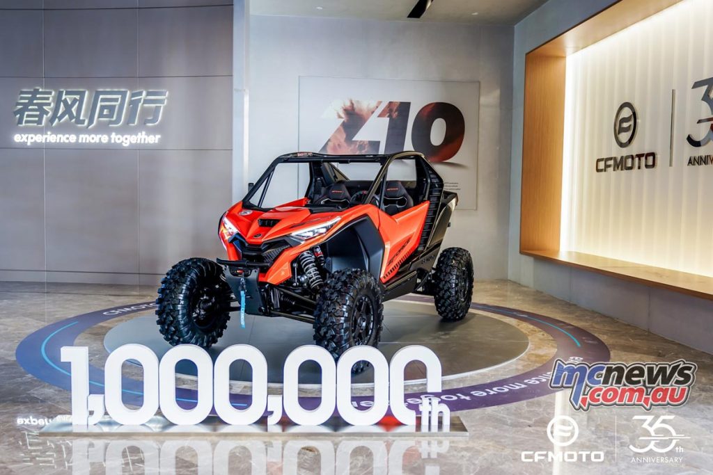 CFMOTO celebrates one-millionth Off-Road Vehicle and 35th anniversary