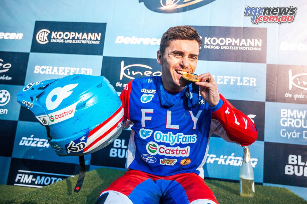 Sammy Halbert at 2024 FIM Flat Track World Championship in Debrecen, Hungary - Image by Stepan Sevcik