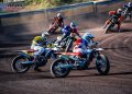 Sammy Halbert at 2024 FIM Flat Track World Championship in Debrecen, Hungary - Image by Stepan Sevcik