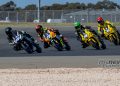 ASBK 2024 - The Bend - ShopYamaha R3 Cup - Race Two - Will Nassif, Cam Swain and the Simpson brothers - Image RbMotoLens