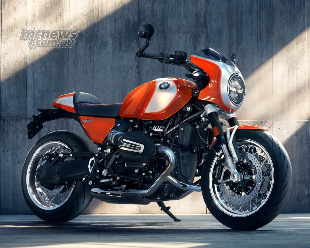 Based on the current R 12 nineT, the R 12 S pays homage to the legendary R 90 S of 1973