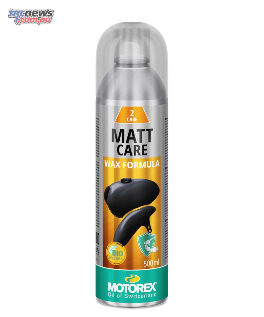 Motorex Matt Care Spray - $22.95 RRP - Part # MMCS500