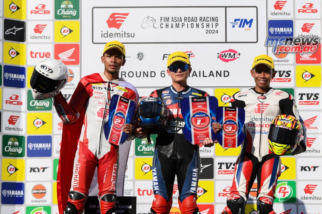 SS600 Race One Podium