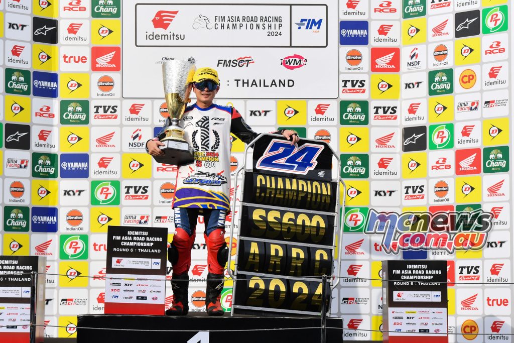 Apiwath Wonthananon - 2024 ARRC Super Sport 600 Champion