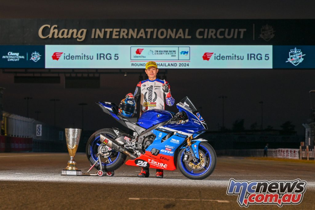 Apiwath Wonthananon - 2024 ARRC Super Sport 600 Champion