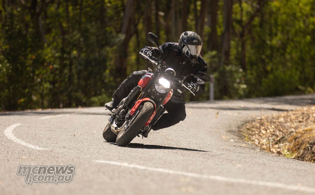 2025 Triumph Trident 660 Test