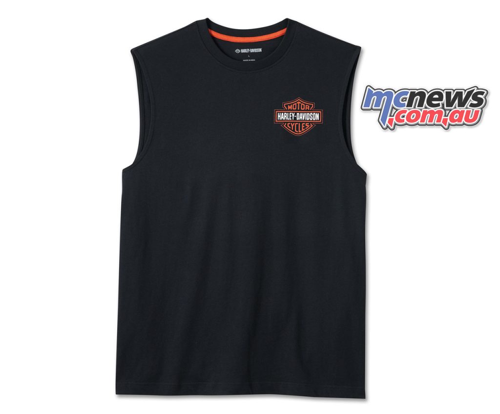 Men's Bar & Shield Muscle Tee - $58.50 RRP