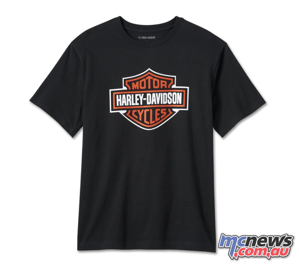 Men's Bar & Shield Tee - Black - $58.50 RRP