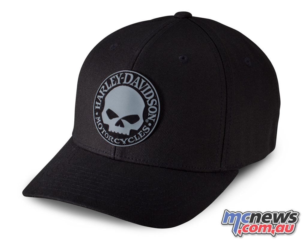 Rubber Willie G Skull Patch Stretch Cap - $58.50 RRP