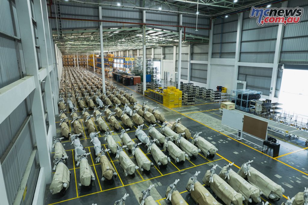 The Royal Enfield Thai CKD Assembly Plant